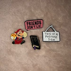 Bundle of Pins Purchased at New York Comic-Con
